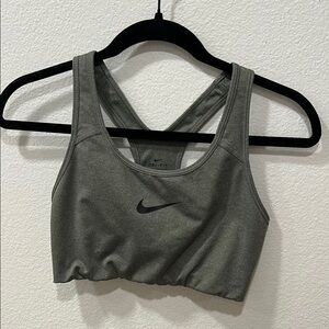 Nike Women's Grey Sports Bra